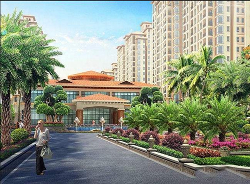 瓊海商業(yè)步行街海景房如夢如幻